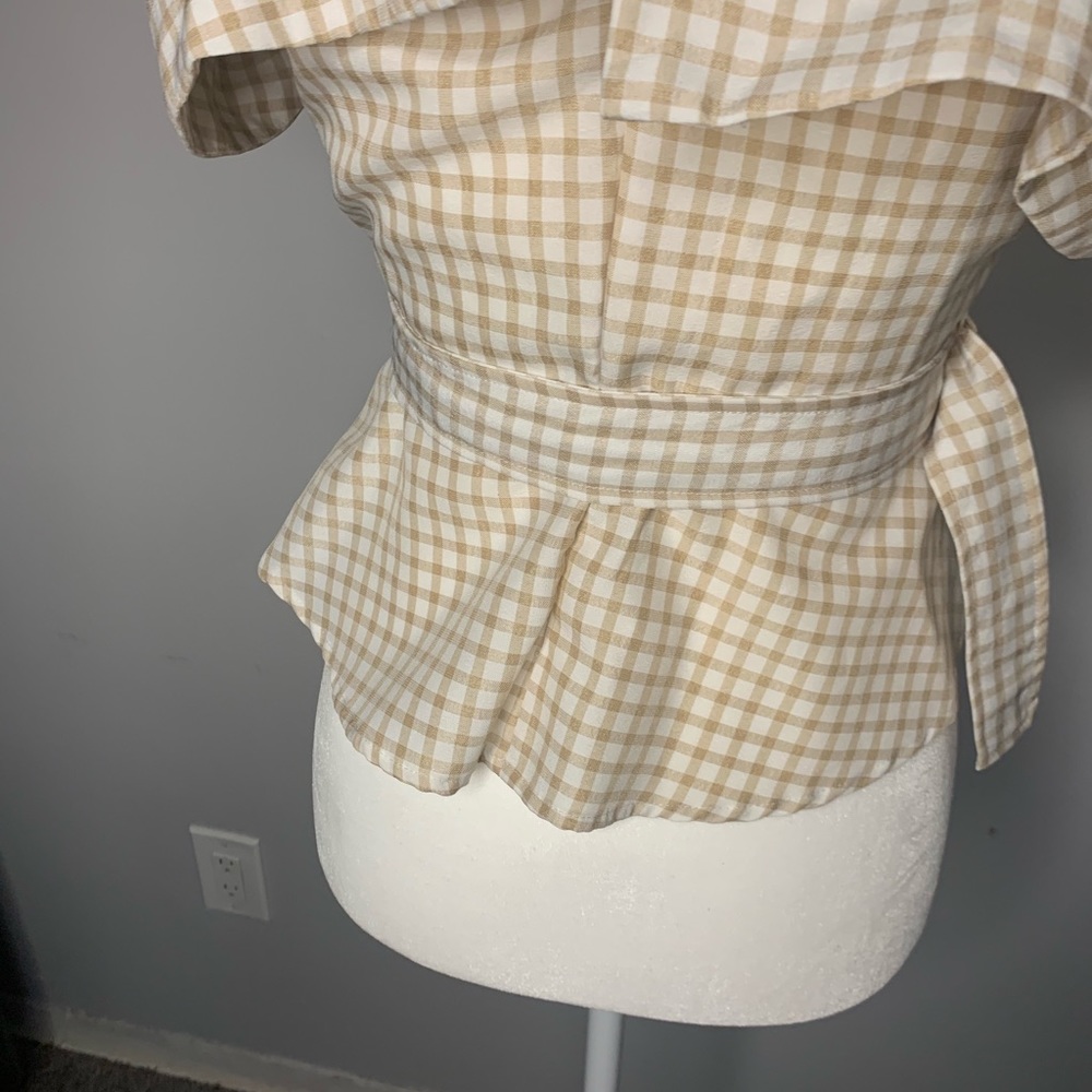 PLAID DRESS TOP - Picture 4 of 4